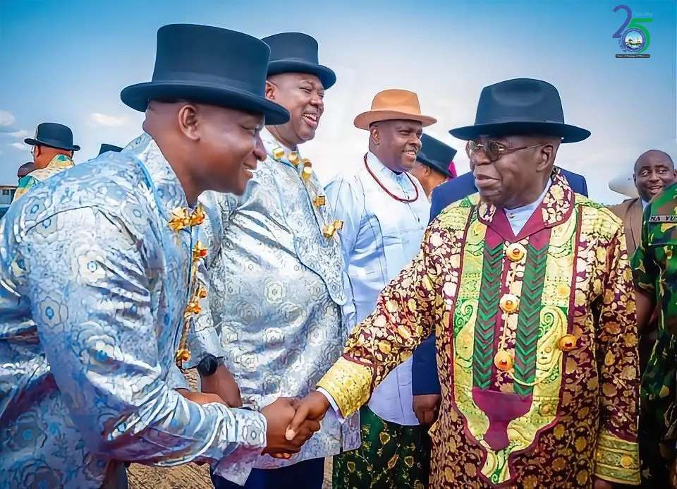 Tinubu pledges stronger FG-state collaboration, commissions key projects in Bayelsa