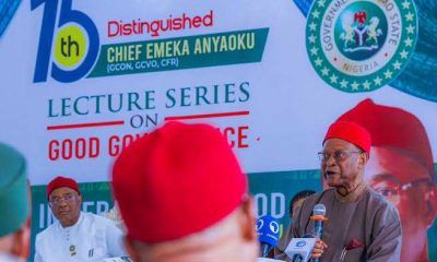 Uzodimma, Nwobodo, Ojukwu University VC Differ at Emeka Anyaoku Lecture Series