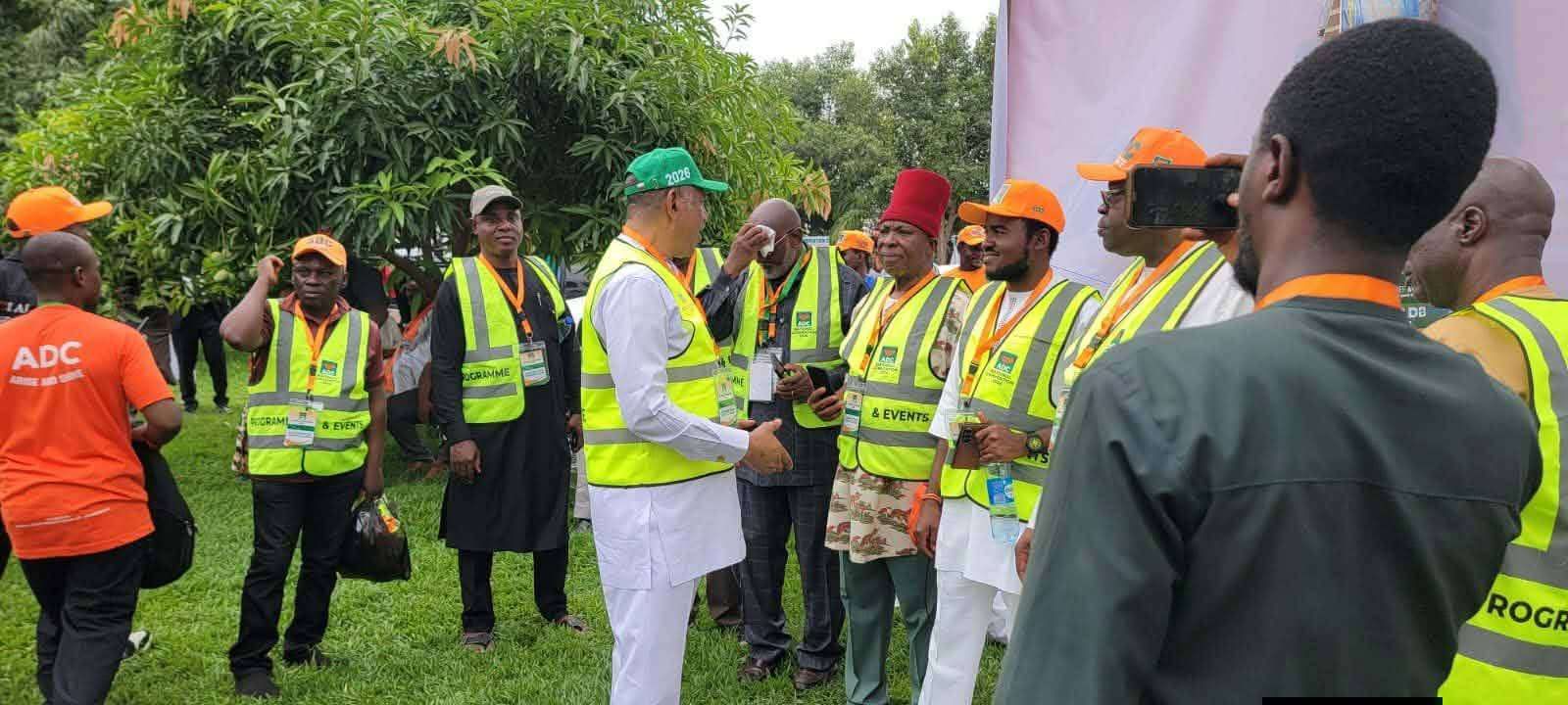 [PHOTOS] ADC holds national convention in Abuja as delegates arrive amid venue dispute claims