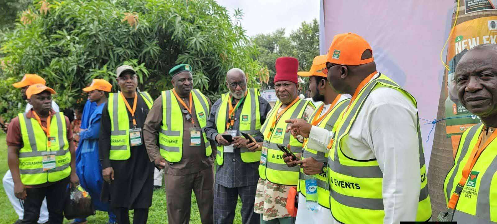 [PHOTOS] ADC holds national convention in Abuja as delegates arrive amid venue dispute claims