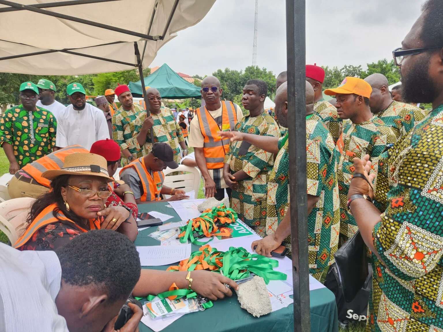 [PHOTOS] ADC holds national convention in Abuja as delegates arrive amid venue dispute claims