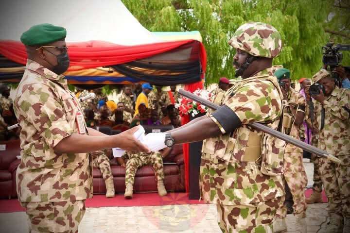 [PHOTOS] Late Gen Braimah, others buried with full military honours in Maiduguri