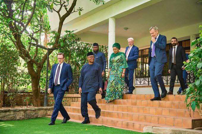 [PHOTOS] Obi meets UK, Germany, Canada, France envoys in Abuja