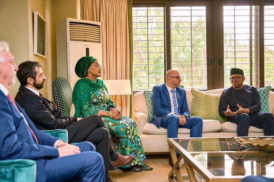 [PHOTOS] Obi meets UK, Germany, Canada, France envoys in Abuja