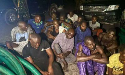 Troops nab 15 suspected oil thieves near Dangote Refinery in Lagos