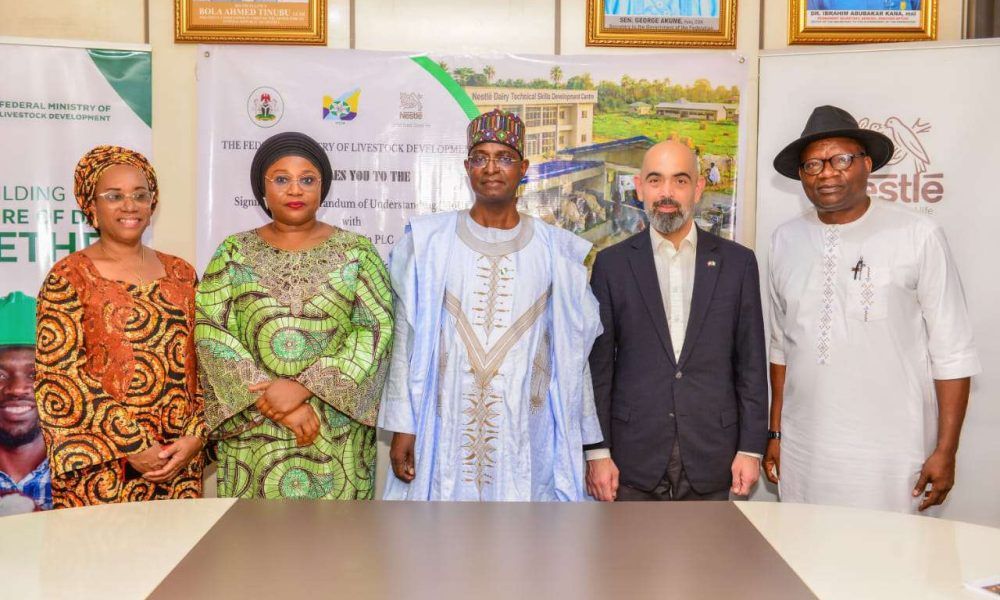 Nestlé Nigeria, livestock ministry partner to establish dairy skills centre in FCT