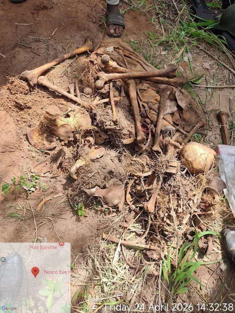 Horror in Imo forest as Army discovers graves of slain soldier couple