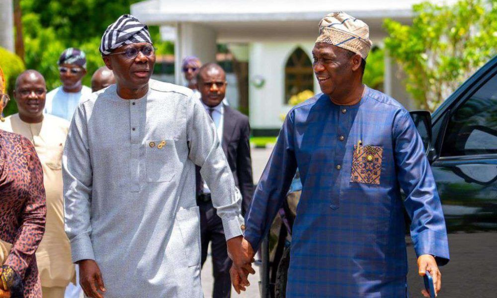 Lagos 2027: Sanwo-Olu Anoints Obafemi Hamzat as Preferred Successor