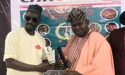 National Chronicle Newspaper Honours Jimmy Enyeh With Courage In Journalism Award