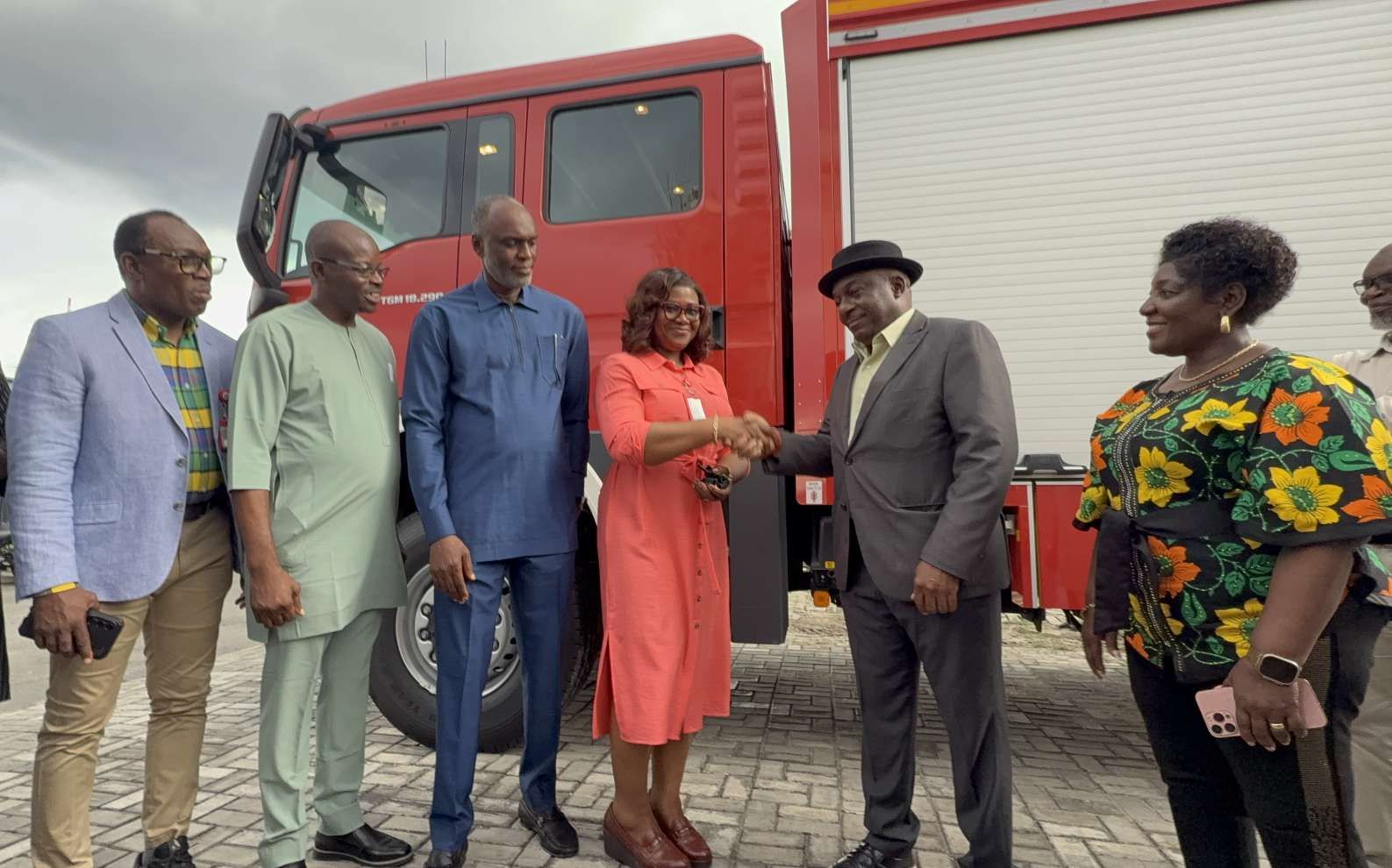 NDDC unveils fire truck to boost emergency response in Rivers
