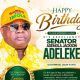 Akinleye celebrates Adeleke at 66, prays for second term victory