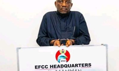 EFCC releases mugshots of ex-Power Minister Mamman after arrest