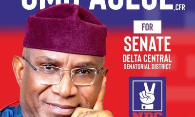 JUST IN: Omo-Agege joins NDC ahead of 2027 Delta Central senate bid