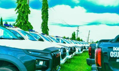 Osun LG chairmen donate 30 operational vehicles to security agencies