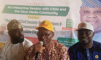 Osun Poll: CSOs, media, security agencies urged to uphold democratic responsibility
