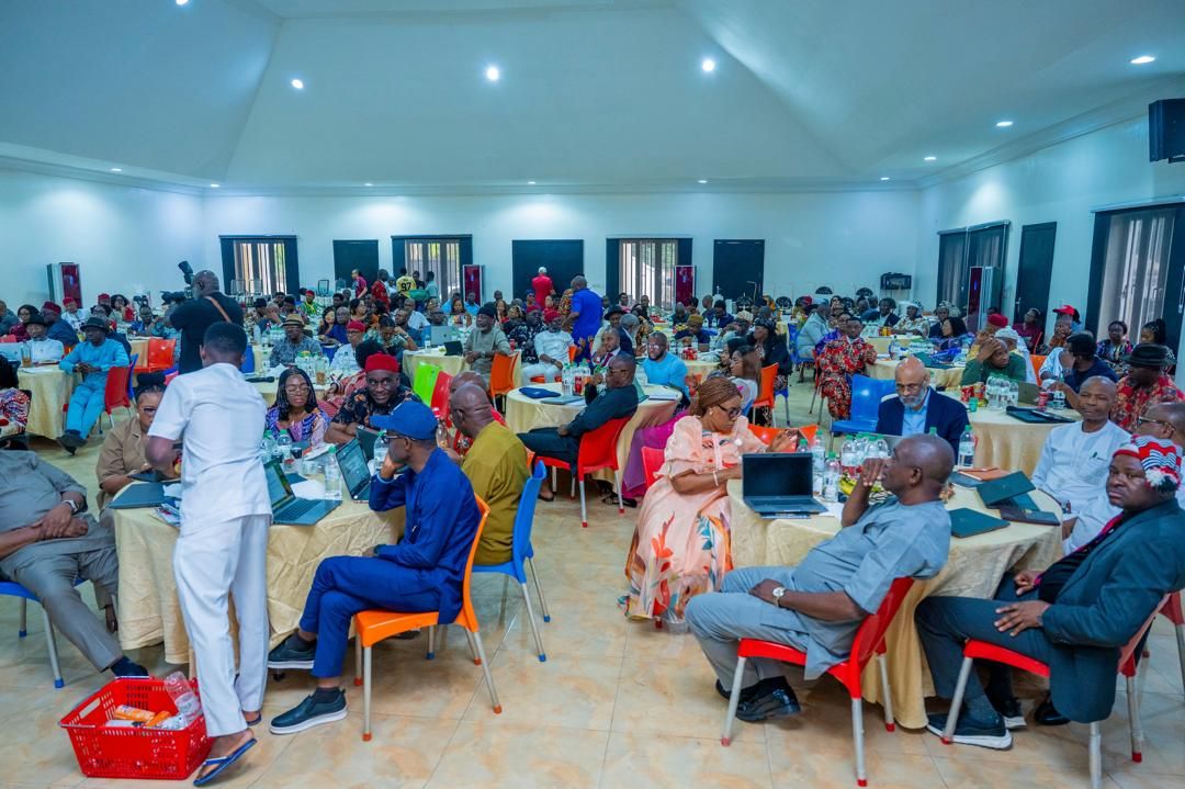 Alex Otti commissioning Government Cottage Hospital, Umuihie, Okporoahaba