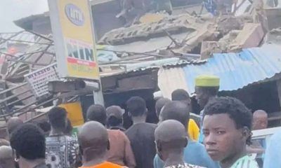 Three-Storey building collapses in Lagos, rescue operations underway