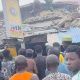 Three-Storey building collapses in Lagos, rescue operations underway