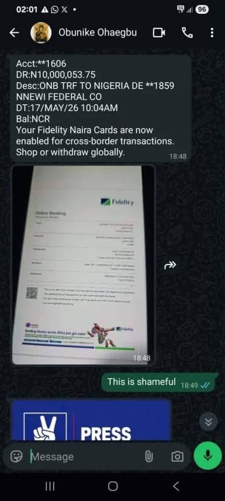Kenneth Okonkwo Publishes WhatsApp Chats Amid Bribery Allegations Against Obi, NDC