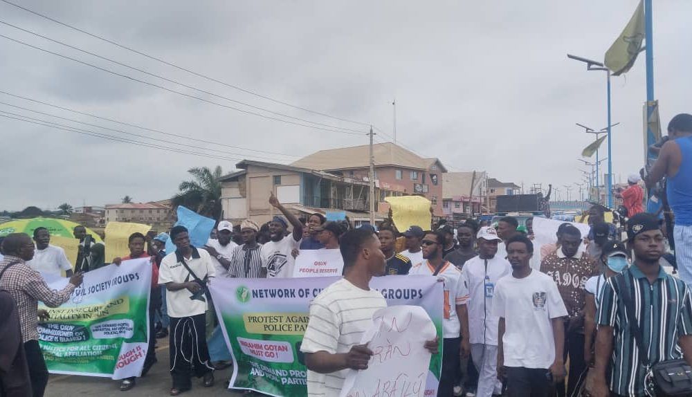 CSOs demand redeployment of Osun police commissioner over security concerns