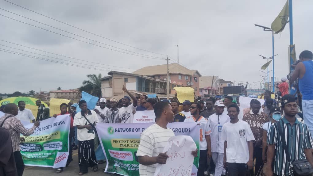 CSOs demand redeployment of Osun police commissioner over security concerns