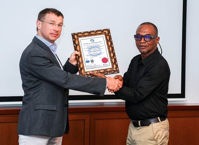 Julius Berger earns ISO 14001:2015 Certification for Environmental Management Excellence