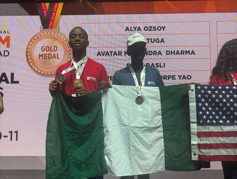 Nigerian Students Win Multiple Gold Medals at International STEM Olympiad in Italy