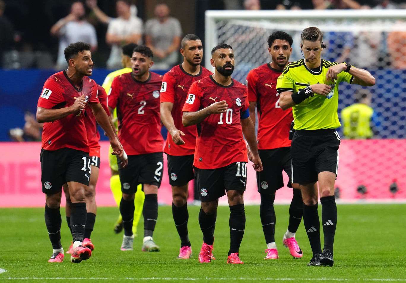World Cup officiating row erupts as Egypt accuse referees of favouring Argentina