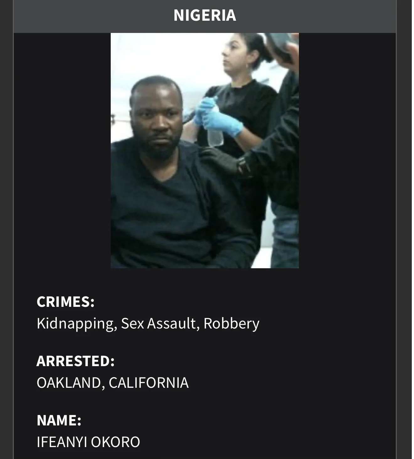 FULL LIST: US names 124 Nigerians on deportation watchlist over criminal convictions