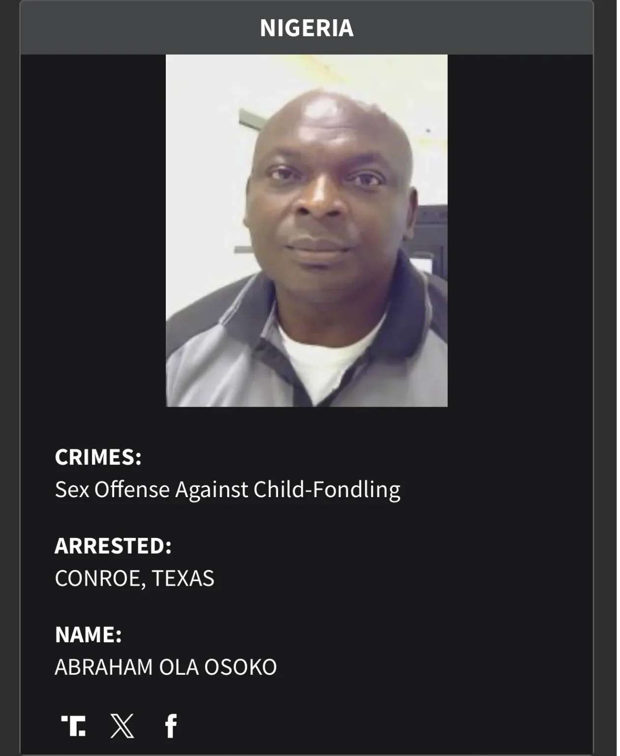 FULL LIST: US names 124 Nigerians on deportation watchlist over criminal convictions
