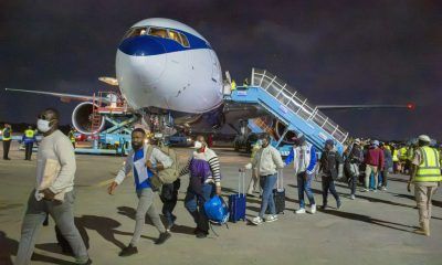 1,141 Nigerians evacuated from South Africa as fourth repatriation flight arrives Lagos