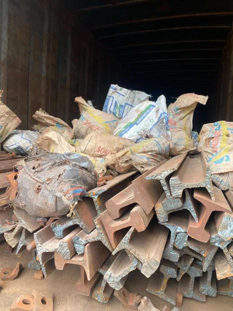 Police bust railway vandalism syndicate in Oyo, recover tracks worth N200m