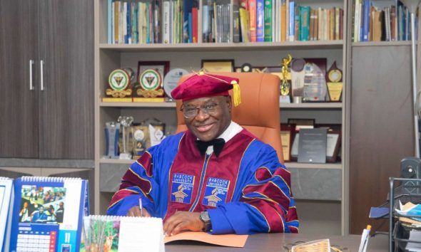 Babcock inducts 650 graduates into four professional bodies as VC bags African Business School fellowship