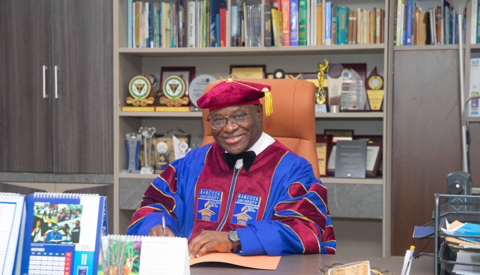 Babcock inducts 650 graduates into four professional bodies as VC bags African Business School fellowship