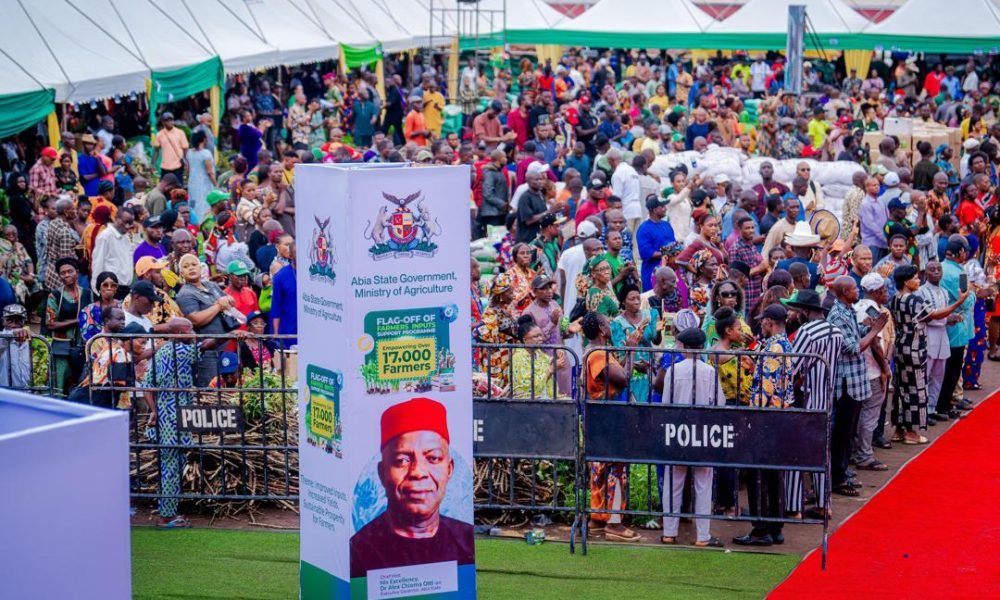 Food security: Abia shifts focus to commercial agriculture, empowers 18,000 farmers