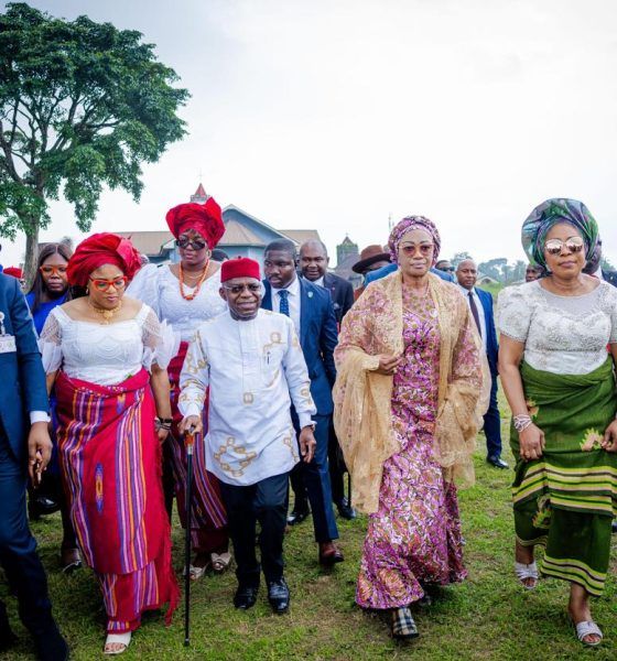 Remi Tinubu urges Ndigbo to promote Akwete cloth, donates N2bn to women weavers